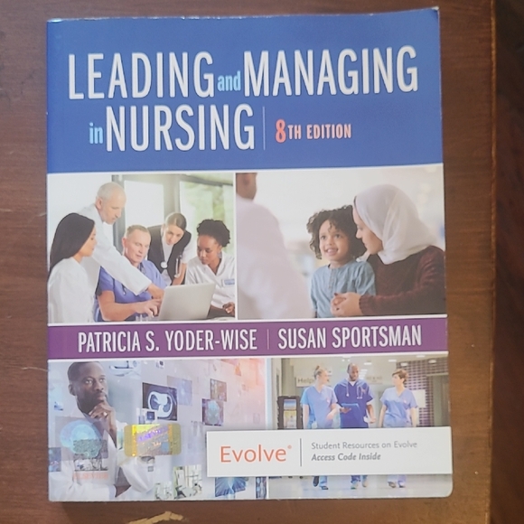 Evolve Leading and Managing in Nursing Book - 8th Edition - Picture 1 of 5